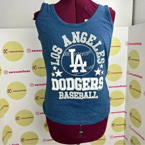 Los Angeles Dodgers LA Logo Tank Top ROYAL